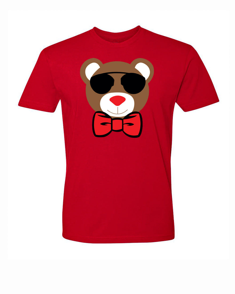 MEN'S TEDDY BEAR CREW NECK T-SHIRT